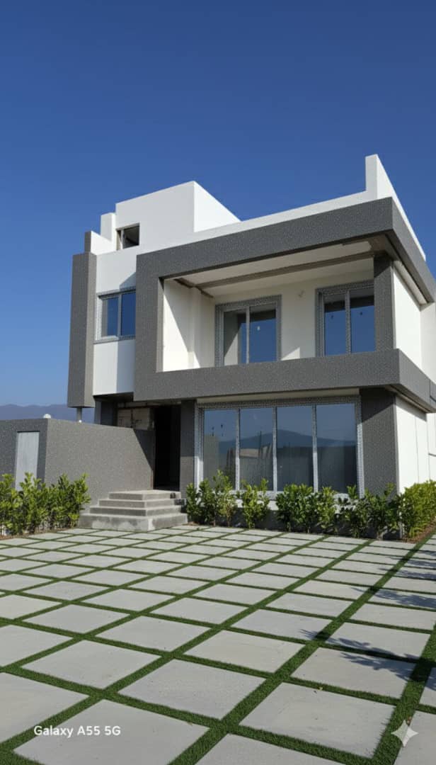 میکروسمنت نما ساختمان در رشت توسط مجموعه کارن دکور