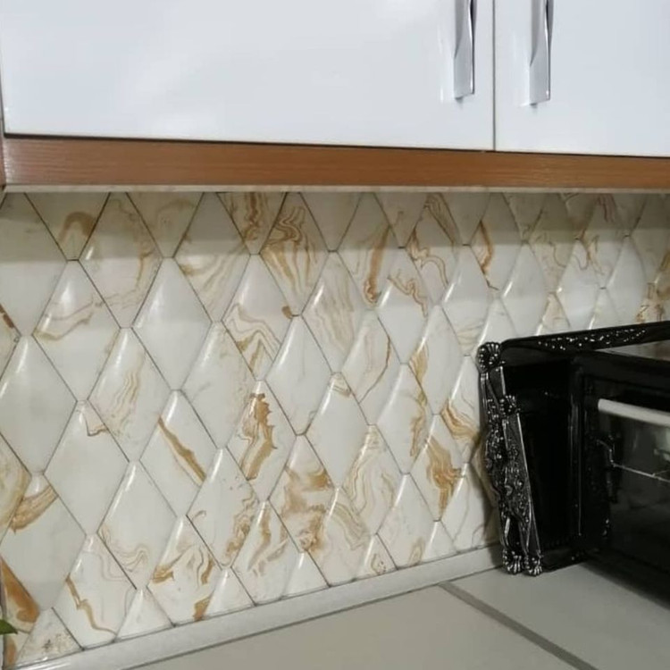 سنگ مصنوعی طرح لوزی