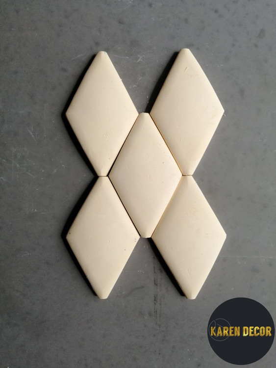 سنگ مصنوعی طرح لوزی