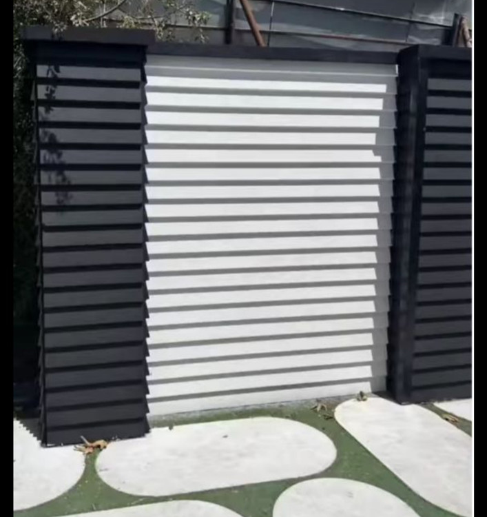 پنل بتن اکسپوز طرح کانا یا کرکره ای