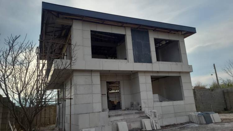 اجرای بتن اکسپوز ـ ویلا ـ آپارتمان ـ کیاشهر