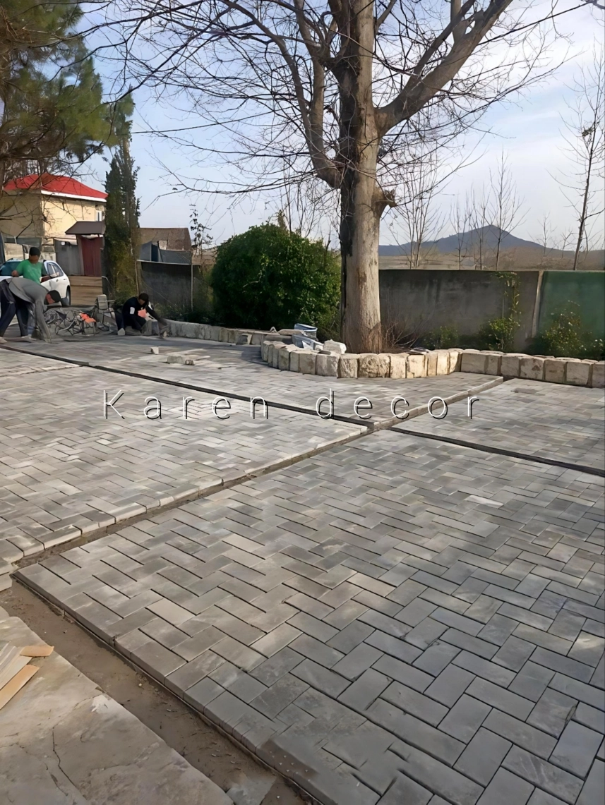 موزائیک پلیمری طرح آجری 10*20