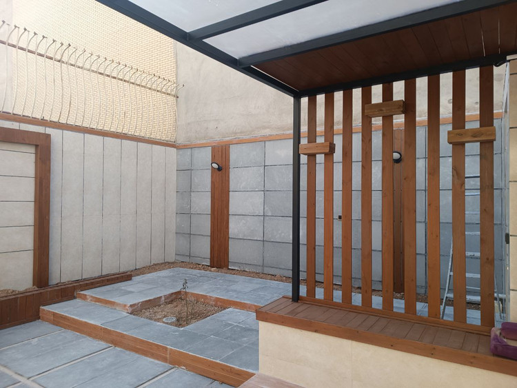 نمونه پروژه تمام شده بتن اکسپوز در تبریز