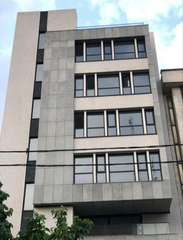 نمونه پروژه تمام شده بتن اکسپوز در گرگان