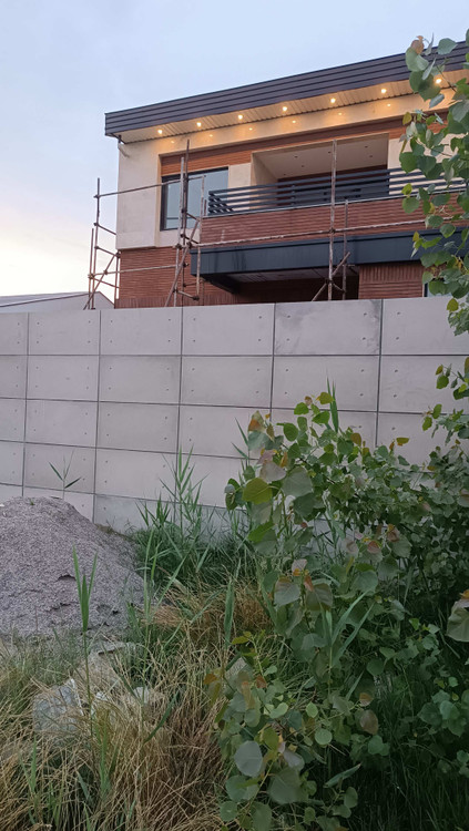 نمونه پروژه تمام شده بتن اکسپوز در ساری