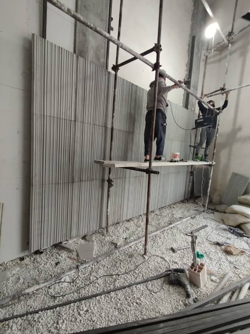 مراحل اجرای بتن اکسپوز در کرمان