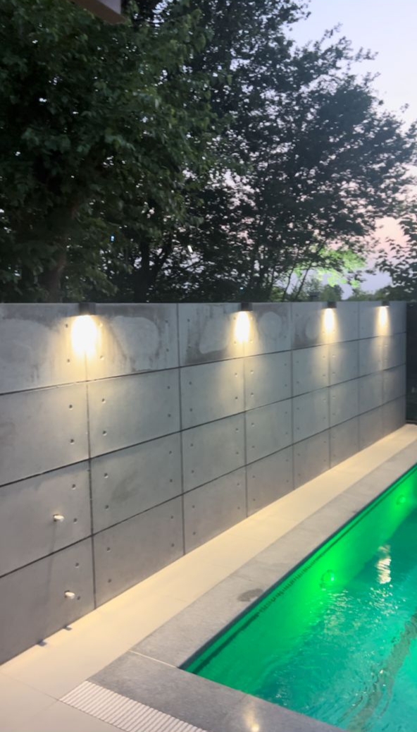 نمونه پروژه تمامشده بتن اکسپوز در کرمان